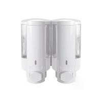 ราคา [BCD] HomePro ที่กดสบู่ 2 ช่อง SD-828A สีขาว-ใส แบรนด์ MOYA (1730424584898120201)