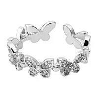 ราคา แหวนโอชะสำหรับผู้หญิง rhinestone สำหรับผู้หญิง แหวนนิ้วข้อต่อผีเสื้อสำหรับเด็กผู้หญิง เครื่องประดับวัยรุ่น แหวนเปิดปรับได้ เกิด (1729725807357496212)