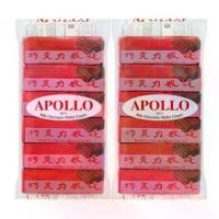 ราคา อาหารว่างประจำวัน Apollo ช็อคแดงในตำนาน เวเฟอร์เคลือบช็อคโกแลต อาหารทดแทน (1732613962876617857)