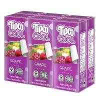 ราคา TIPCO Cool Fit น้ำองุ่น ผสมน้ำผลไม้รวม 40% ขนาด 200 มล.ยกลัง 24 กล่อง (1731798505481603935)