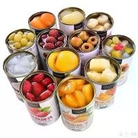 ราคา Rhoda6585797898 COD อาหารนำเข้า ผลไม้กระป๋อง คุณภาพดี หวานอร่อย ผลไม้ในน้ำเชื่อม มีหลากหลายให้เลือก (1732303139064875690)