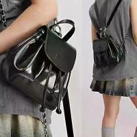 ราคา กระเป๋าสะพายหนัง, ไหล่นักเรียนระดับวิทยาลัย, กระเป๋าถังหูรูดขนาดใหญ่และขนาดเล็ก, กระเป๋าเป้สะพายหลัง, การเดินทาง, สายโซ่หลังที่ดี กระเป๋า เป้ ใบ ใหญ่ กระเป๋าเป้ น่ารัก ๆ (1732311857878304171)