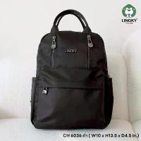 ราคา กระเป๋าเป้สะพายหลัง กระเป๋าเป้ ยี่ห้อ LINGKY รุ่น 6036 #เป้ #มีเก็บปลายทาง (1733020281194579228)