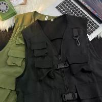 ราคา จัดส่งไวเสื้อกั๊กเดินป่า เสื้อกั๊กไสตล์แคมป์ปิ้ง ดีนุ่มเลื่อน เนื้อผ้าดี ชุดเดินป่า เดินป่า เนกประสงค์ (1732867326595597776)