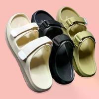 ราคา รองเท้าแตะกลางแจ้งฤดูร้อน,สำหรับผู้ชายและ Unisex,สไตล์อินเทรนด์,พื้นรองเท้าหนา,รองเท้าแตะชายหาด,รองเท้าแตะสายรัดเดียว,มีขนาด36-47 boy รองเท้า เดินป่า เด็ก ช้าง ดาว ผู้ ชาย (1732555762133272087)
