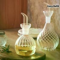 ราคา ขวดจ่ายน้ำมันแก้ว ทนความร้อน มีหัวฉีด A1 ชิ้น ลายทางกลม รีฟิลง่าย ปลอดภัยสำหรับตู้เย็น ปราศจาก PVC เหมาะสำหรับทำอาหาร อบ สลัด บาร์บีคิว สิ่งจำเป็นสำหรับห้องครัว เครื่องจ่ายน้ำมันในครัว (17330506513832