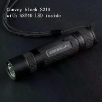 ราคา ชำระเงินสด ไฟฉาย Convoy S21A + หลอด sst40 2300LM สีดำ (1732885199900214309)