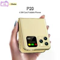 ราคา โทรศัพท์พับได้มินิ P20, ใหม่, 2.4 นิ้ว, โฟร์ซิมการ์ด, ไฟฉาย, LED, บลูทูธ, หน้าปัดความเร็ว, ซุปเปอร์บาง, แฟชั่น, พลิกโทรศัพท์มือถือ ไอโฟน แบบ พับ ได้ ไอโฟน พับ ได้ มือ ถือ (1732969267936790264)