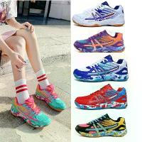 ราคา รองเท้ากีฬากลางแจ้ง กันลื่น มี 6 สี สำหรับผู้ชายและผู้หญิง เหมาะสำหรับเล่นแบดมินตัน วอลเลย์บอล และเทนนิส รองเท้าฟุตซอล แพน ไนโตร (1732254768679323472)