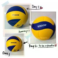 ราคา วอลเลย์บอล มิกาซ่า MVA330/V200W/MVA300/Molten ทำจากหนังนิ่ม Sport ออกกำลังกาย (1730778296642079028)