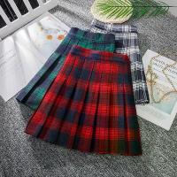 ราคา กระโปรงพลีท กระโปรงลายสก๊อตครึ่งตัวใหม่สำหรับผู้หญิง กระโปรงทรงเอเอวสูง กระโปรง กอล์ฟ (1732791873646987242)