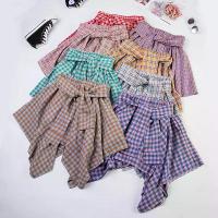 ราคา กระโปรงลายสก๊อตอสมมาตร สำหรับผู้หญิง เอวยางยืด สไตล์เสื้อเชิ้ต เอวสูง เหมาะสำหรับนักเรียน กระโปรงสั้นใหม่ กระโปรง กอล์ฟ (1732791668898695146)