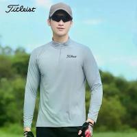 ราคา เสื้อผ้ากอล์ฟ, สไตล์เกาหลี, เสื้อยืดกันแดดฤดูร้อน, เสื้อฐานผ้าไหมน้ำแข็งผู้ชาย, แขนยาว, คอสูง, บาง, เสื้อกอล์ฟ, กอล์ฟ (1731572797104162497)