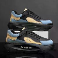 ราคา รองเท้าผ้าใบผู้ชาย, รองเท้าส้นตึกลำลอง, กีฬากลางแจ้ง, แฟชั่น, หนังดีไซเนอร์, หรูหรา, วิ่ง, เทนนิส, สเก็ตบอร์ด, รองเท้าไม่มีส้น, มีขนาด39-44 (1732623562388636848)