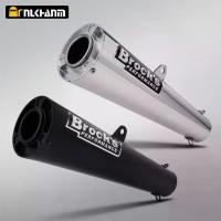 ราคา 51 มม./60 มม. สากล รถจักรยานยนต์ ท่อไอเสีย สแตนเลส BrockS ท่อไอเสีย ปลายหนีบ ท่อไอเสีย สกู๊ตเตอร์ สำหรับ S1000RR Z400 Z900 NK400 S1000R (1732164523933206018)