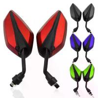 ราคา กระจกดัดแปลงสำหรับรถจักรยานยนต์ เข้ากันได้กับกระจกรถจักรยานยนต์ Honda และ Yamaha สกู๊ตเตอร์ Motorcycle (1731069281553517264)