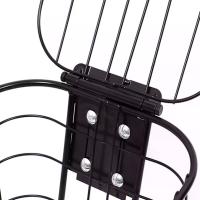 ราคา ตะกร้าจักรยานไฟฟ้า ที่วางตะกร้าหน้าสกู๊ตเตอร์ ทำจากเหล็กกันสนิม เหมาะสำหรับจักรยาน ตะกร้าใส่ตะกร้าด้านหน้าหมุนเวียน สำหรับ Ninebot สกู๊ตเตอร์ (1732711956147701297)