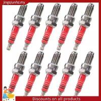 ราคา ปลั๊กสปาร์ค 3 ขั้ว D8TC 10 ชิ้น สำหรับรถจักรยานยนต์ 125Cc 150Cc 200Cc 250Cc สกู๊ตเตอร์ ATV Quads ในสต็อก (1731915715044869710)
