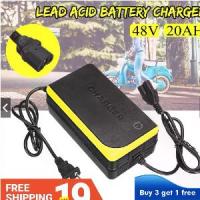 ราคา ที่ชาร์จแบตเตอรี่ตะกั่วกรด สีเหลือง สำหรับจักรยานไฟฟ้า สกู๊ตเตอร์ จักรยาน มอเตอร์ไซค์ 48V, 60V, 72V, 80V, 96V, 12AH, 20AH, 30AH, 40AH, 50AH, 60AH (1732511687860520754)
