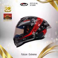 ราคา CQNFUP หมวกกันน็อค Real - หมวกกันน็อคเต็มใบ หมวกกันน็อค Falcon Extreme บล็อกบัสเตอร์ (1732845620003046465)