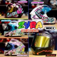 ราคา หมวกกันน็อค INDEX ZYRA JR หมวกกันน็อคเต็มใบ ทรงเล็ก (1732515885602866815)