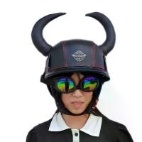 ราคา หมวกกันน็อคหนัง สไตล์เรโทร สคูป หมวกกันน็อค สไตล์ใหม่ บุคลิกภาพ ของแท้ หมวกทรงสูงคนดังทางอินเทอร์เน็ต หมวกกันน็อคผู้ชาย หมวกคาวบอยตะวันตกเยอรมัน [COD] (1732701308876982261)