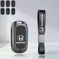 ราคา กระเป๋ากุญแจรถยนต์ honda ฝาครอบเคสกุญแจรถ, วัสดุโลหะผสมสังกะสี, สำหรับ Honda Civic 11th Gen Accord Vezel ฟรีนักบิน CRV 2021 2022, อุปกรณ์ป้องกัน, ที่ใส่กุญแจรีโมท, เคสกุญแจรถ, เปลือก FOB (173014637184