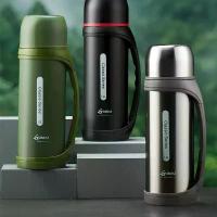 ราคา กาต้มน้ำความจุขนาดใหญ่ GIANXI ความจุ 1.2L เหมาะสำหรับการตั้งแคมป์กลางแจ้ง กระติกน้ำร้อน ถ้วยกาแฟเดินทางกลางแจ้ง ถ้วยสูญญากาศแบบพกพา (1732053292827444979)