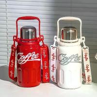ราคา กระติกน้ำฉนวน Coca-Cola ความจุขนาดใหญ่ ทำจากสแตนเลส 316 กระติกน้ำร้อน แบบพกพากลางแจ้ง เหมาะสำหรับการเดินป่า ขวดน้ำมือถือ มีขายส่ง (1732226634299770322)