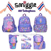 ราคา Smiggle Set ยูนิคอนไอติมม่วง กระเป่าเป้ ถุงดินสอ กล่องข้าว bento กระเป๋าตังค์ พร้อมส่งในไทย ของแท้ (1731697477263657631)