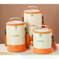 ราคา [COD] ใหม่ กระเป๋าใส่ปิ่นโต กล่องอาหาร กล่องข้าว กระเป๋าอาหารกลางวัน เก็บความร้อน เก็บความเย็น (1731546226073962343)