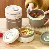 ราคา กล่องอาหาร กล่องข้าว 304 ชุดกล่องอาหารรักษาอุ่น กล่องข้าวเข้าไมโครเวฟได้ (1731875363432401637)