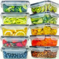 ราคา ภาชนะเก็บของในครัว ชุด 10 ชิ้น ไมโครเวฟและเครื่องล้างจานปลอดภัย กล่องเก็บอาหารแบบสุญญากาศ เหมาะสำหรับผลไม้ ผัก และเนื้อสัตว์ ภาชนะเก็บของในตู้เย็น กล่องเบนโตะ กล่องอาหารกลางวัน (1732529462372829098)