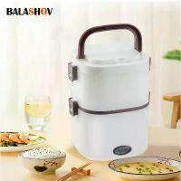 ราคา หม้อหุงข้าวไฟฟ้า 220V เครื่องทำอาหารกลางวันร้อน 2 ชั้น เครื่องนึ่งอาหาร กล่องเก็บอาหาร เหมาะสำหรับบ้าน สำนักงาน และโรงเรียน (1730520905943451955)