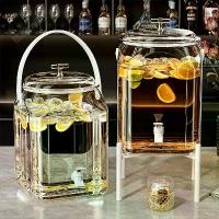 ราคา ขวดน้ำเย็น ตู้เย็นในครัวเรือน พร้อมก๊อกน้ำ ความจุมาก ถังฟองเย็น เกรดอาหาร ถังโค้ก เหยือกน้ำ กล่องเก็บอาหาร (1731333416587200374)