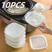 ราคา กล่องเก็บอาหาร สดขนาดเล็ก ชุด 10 ชิ้น ตู้แช่แข็งและไมโครเวฟ ความร้อน เหมาะสำหรับล้างผักและผลไม้ พร้อมกล่องระบายน้ำ (1731477487370275464)