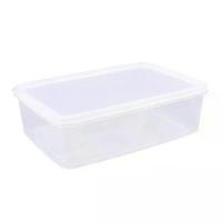 ราคา กล่องเก็บอาหาร วัสดุพลาสติกหนา ทรงสี่เหลี่ยมผืนผ้า เหมาะสำหรับตู้เย็น ไมโครเวฟและแช่แข็ง กล่องปิดผนึกสำหรับถนอมอาหารและเก็บตัวอย่าง (1732232070206424116)