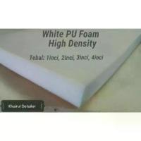 ราคา ฟองน้ำ PU โฟมความหนาแน่นสูง ขนาด 1 นิ้ว และ 2 นิ้ว สีขาว (1733054427508868687)