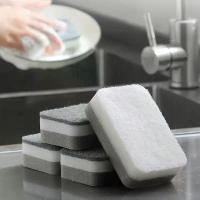 ราคา ฟองน้ำทำความสะอาดสองด้าน ชุดเครื่องมือครัว กระทะ หม้อ จาน ซักผ้า ฟองน้ำ เครื่องใช้ในครัวเรือน พร้อมแปรง เครื่องใช้บนโต๊ะอาหาร รวม 5/10/20 ชิ้น (1730239246131759196)