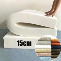 ราคา เบาะโซฟา เบาะโฟม ฟองน้ำ หนา (ปรับแต่งได้) 35/50D 5.9 นิ้ว/15 ซม. เหมาะสำหรับโซฟา 1 ที่นั่ง แผ่นรองโซฟา เก้าอี้ รถเข็น ห้องนั่งเล่น ห้องรับประทานอาหาร (1732585106873615551)