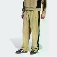 ราคา adidas ไลฟ์สไตล์ กางเกงขายาวผ้าลูกฟูก ผู้ชาย สีเขียว KA0623 (1731756412010530579)
