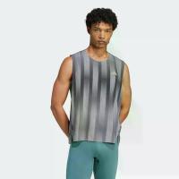ราคา adidas วิ่ง เสื้อกล้ามวิ่ง Adizero BTN ผู้ชาย สีเทา JV9290 (1731323529608988435)