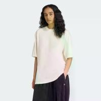 ราคา adidas ไลฟ์สไตล์ เสื้อยืดฟอกทรงโอเวอร์ไซส์ ผู้หญิง สีขาว JX7724 (1731632923823933203)