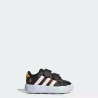 ราคา adidas Lifestyle adidas x Disney Mickey Mouse Grand Court Shoes Kids Unisex Black JQ8071 (1731301919654709011)