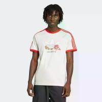 ราคา adidas ไลฟ์สไตล์ เสื้อยืด adidas Originals ผู้ชาย สีขาว JD0715 (1731632953771329299)