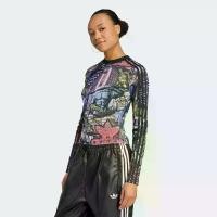 ราคา adidas Lifestyle adidas x Jeremy Scott AOP Power Mesh Tee Women Multicolor JW0826 (1731352552135231251)