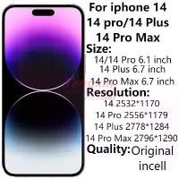 ราคา ชุดซ่อมจอ LCD, ต้นฉบับ, สำหรับ Apple iPhone 14/14 Pro 6.1" และ iPhone 14 Plus/14 Pro Max 6.7", จอ LCD Touch Screen Digitizer, (1732990383751857973)