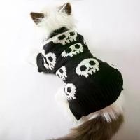 ราคา Pet Dog Cat Clothes Skull Halloween Pet Sweater Pet Costume Dog Clothes Autumn Sweater Large Dog ClothesSpooky Skeleton Pet Sweaters for Dogs and Cats Halloween Special (1733312034353940060)