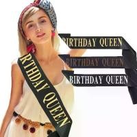 ราคา Fashion Birthday Party Satin Ribbon Birthday Queen Girl Shoulder Ribbon Ceremony Ribbon Styling กระทง นํ้าแข็ง ต้น คริสต์มาส มินิมอล halloween decoration ใบมะยม พวง yard stick ดา (1733132216559306677)