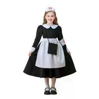 ราคา Halloween Children's Costume Nurse Outfit Doctor Nurse Costume Girl Maid Performance Costume Cosplay Dress (1733015173514429859)